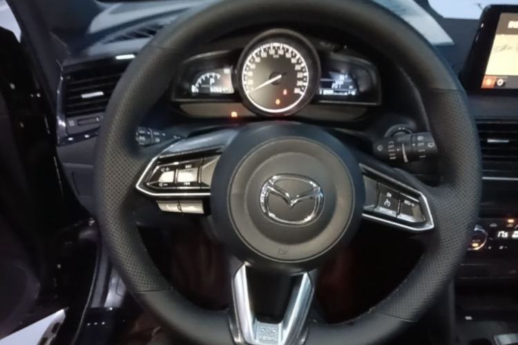 Used Mazda CX-4 2021 2.0L Automatic Two-Wheel Drive Blue Sky Exploration Edition Steering Wheel