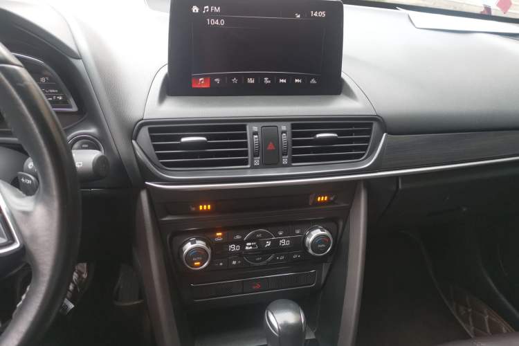 Used Mazda CX-4 2021 2.5L Automatic All-Wheel Drive Blue Sky Passion Edition Audio And AC Panel