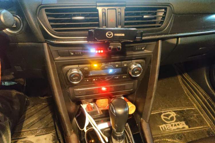 Used Mazda CX-4 2021 2.5L Automatic All-Wheel Drive Blue Sky Passion Edition Audio And AC Panel