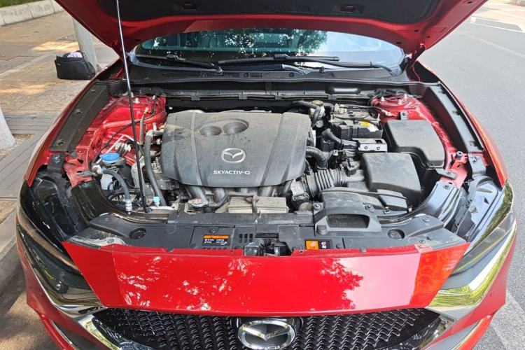 Used Mazda CX-4 2021 2.0L Automatic Two-Wheel Drive Blue Sky Exploration Edition Engine Bay