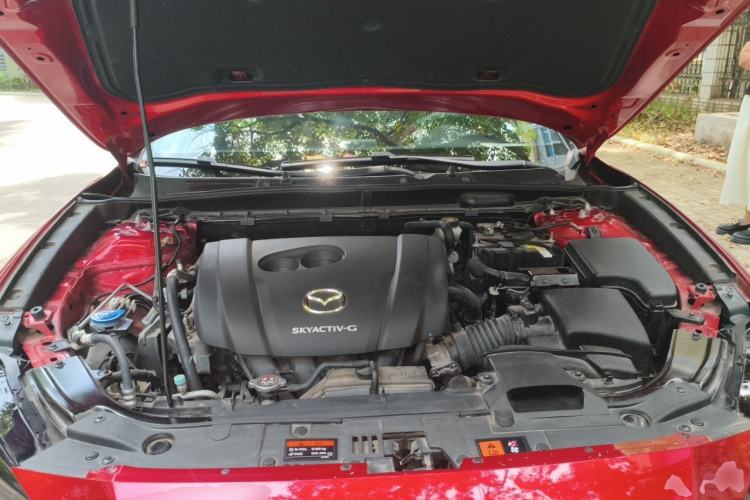 Used Mazda CX-4 2021 2.0L Automatic Two-Wheel Drive Blue Sky Youth Edition Engine Bay