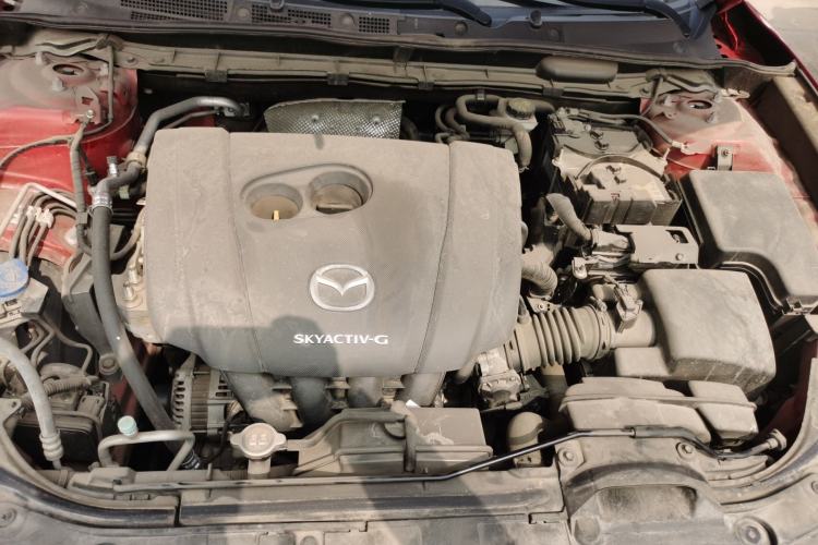 Used Mazda CX-4 2021 2.0L Automatic Two-Wheel Drive Blue Sky Exploration Edition Engine Bay