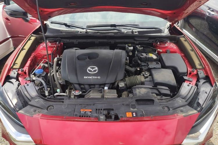 Used Mazda CX-4 2021 2.0L Automatic Two-Wheel Drive Blue Sky Exploration Edition Engine Bay