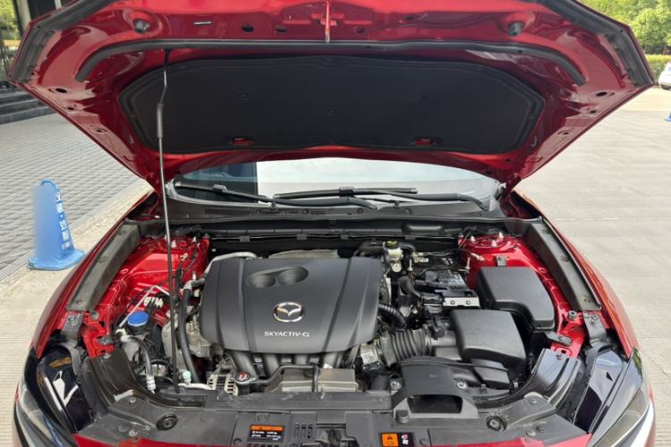 Used Mazda CX-4 2021 2.0L Automatic Two-Wheel Drive Blue Sky Luxury Edition Engine Bay