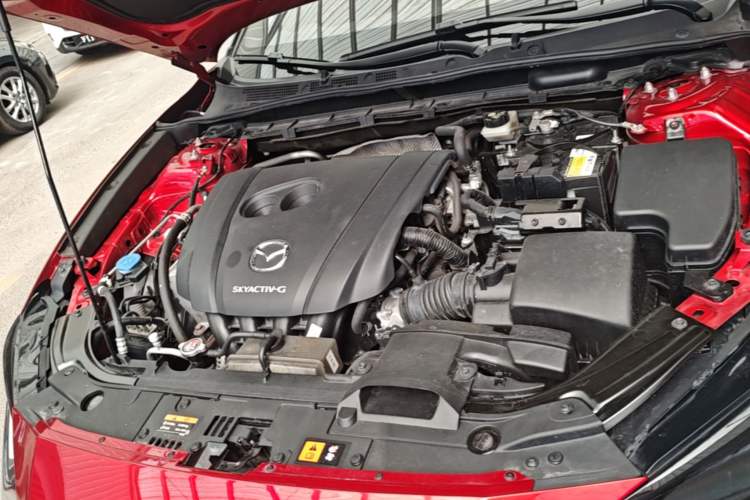 Used Mazda CX-4 2021 2.0L Automatic Two-Wheel Drive Blue Sky Exploration Edition Engine Bay