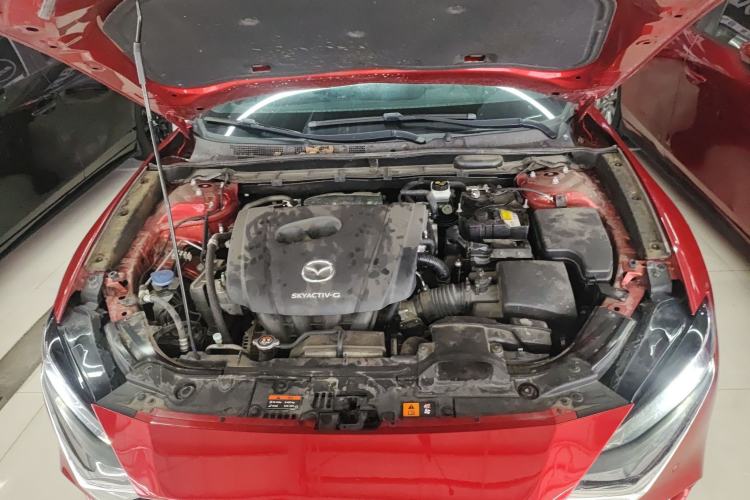 Used Mazda CX-4 2021 2.0L Automatic Two-Wheel Drive Blue Sky Exploration Edition Engine Bay