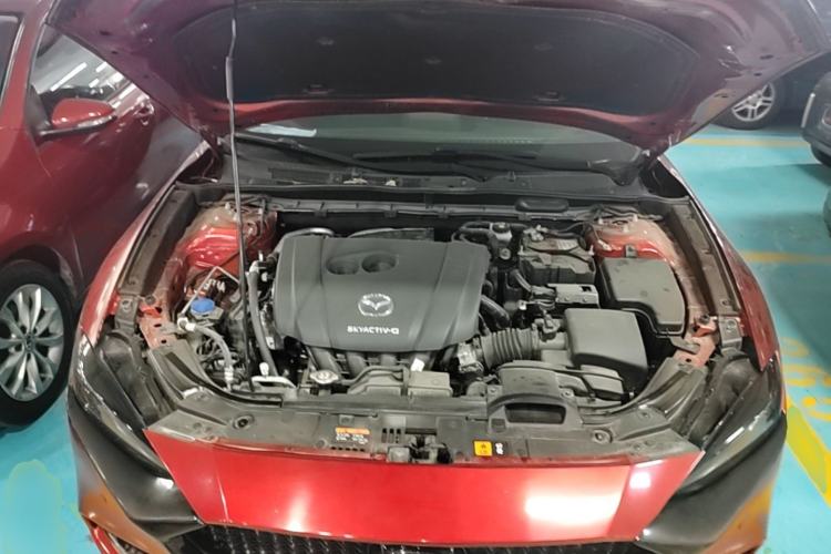 Used Mazda CX-4 2021 2.0L Automatic Two-Wheel Drive Blue Sky Exploration Edition Engine Bay