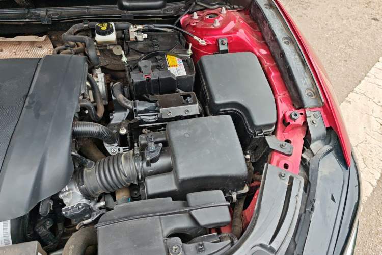 Used Mazda CX-4 2021 2.0L Automatic Two-Wheel Drive Blue Sky Dynamic Edition Engine Bay Left