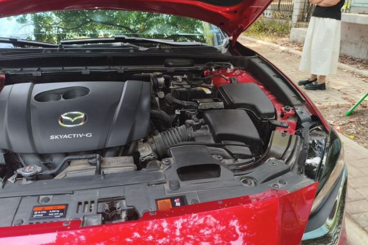 Used Mazda CX-4 2021 2.0L Automatic Two-Wheel Drive Blue Sky Youth Edition Engine Bay Left