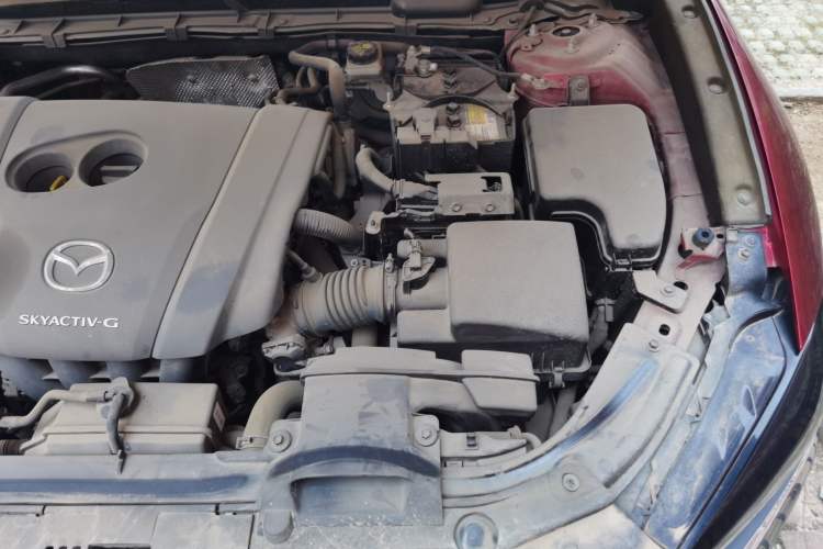 Used Mazda CX-4 2021 2.0L Automatic Two-Wheel Drive Blue Sky Exploration Edition Engine Bay Left