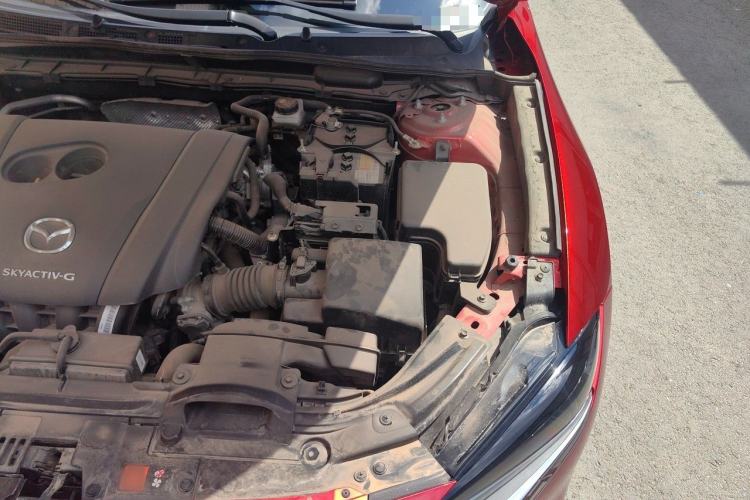 Used Mazda CX-4 2021 2.0L Automatic Two-Wheel Drive Blue Sky Dynamic Edition Engine Bay Left