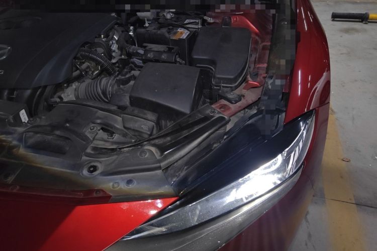 Used Mazda CX-4 2021 2.0L Automatic Two-Wheel Drive Blue Sky Dynamic Edition Engine Bay Left
