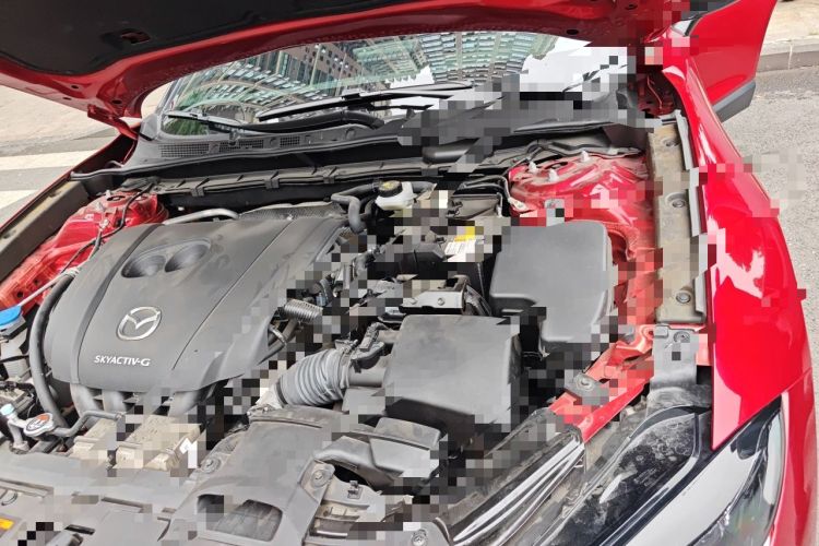 Used Mazda CX-4 2021 2.0L Automatic Two-Wheel Drive Blue Sky Dynamic Edition Engine Bay Left