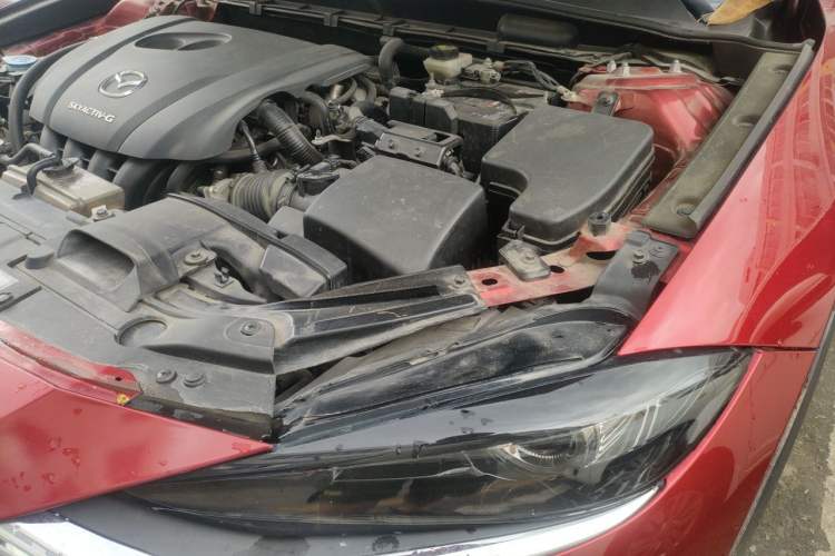 Used Mazda CX-4 2021 2.0L Automatic Two-Wheel Drive Blue Sky Dynamic Edition Engine Bay Left
