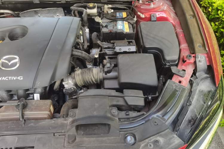 Used Mazda CX-4 2021 2.0L Automatic Two-Wheel Drive Blue Sky Dynamic Edition Engine Bay Left