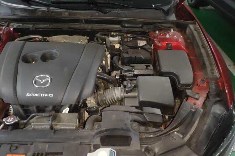 Used Mazda CX-4 2021 2.0L Automatic Two-Wheel Drive Blue Sky Exploration Edition Engine Bay Left