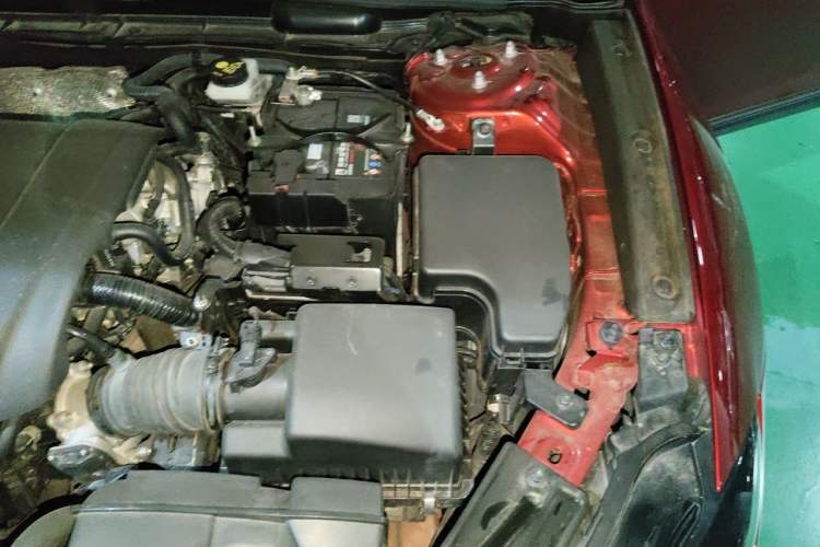 Used Mazda CX-4 2021 2.5L Automatic All-Wheel Drive Blue Sky Passion Edition Engine Bay Left