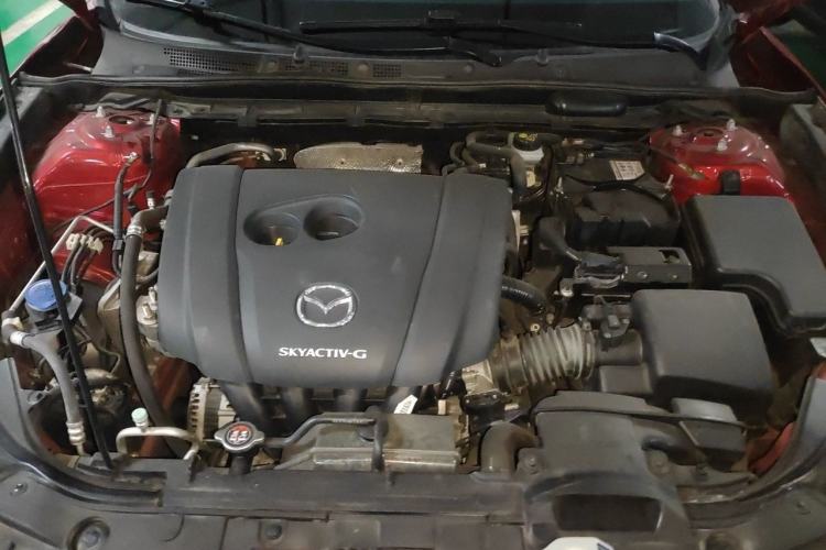 Used Mazda CX-4 2021 2.0L Automatic Two-Wheel Drive Blue Sky Exploration Edition Engine Bay