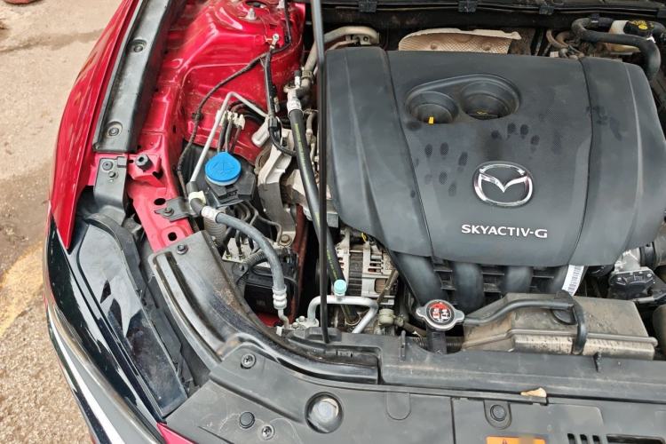 Used Mazda CX-4 2021 2.0L Automatic Two-Wheel Drive Blue Sky Dynamic Edition Engine Bay Right