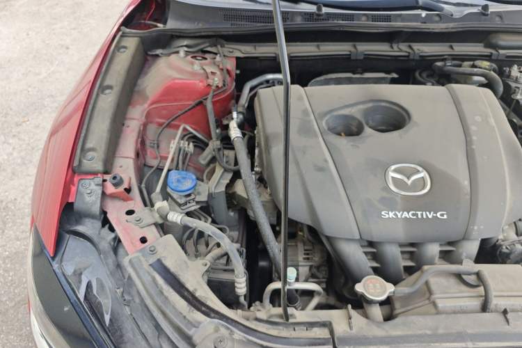 Used Mazda CX-4 2021 2.0L Automatic Two-Wheel Drive Blue Sky Exploration Edition Engine Bay Right