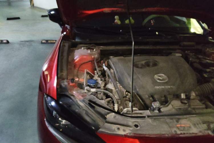 Used Mazda CX-4 2021 2.0L Automatic Two-Wheel Drive Blue Sky Luxury Edition Engine Bay Right