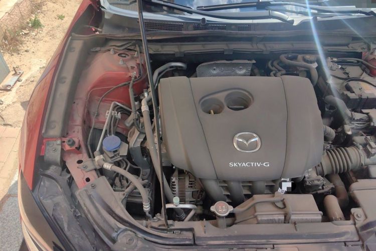 Used Mazda CX-4 2021 2.0L Automatic Two-Wheel Drive Blue Sky Dynamic Edition Engine Bay Right