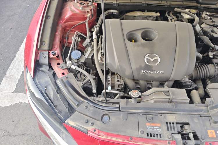 Used Mazda CX-4 2021 2.0L Automatic Two-Wheel Drive Blue Sky Luxury Edition Engine Bay Right