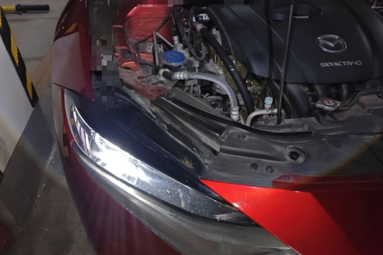 Used Mazda CX-4 2021 2.0L Automatic Two-Wheel Drive Blue Sky Dynamic Edition Engine Bay Right
