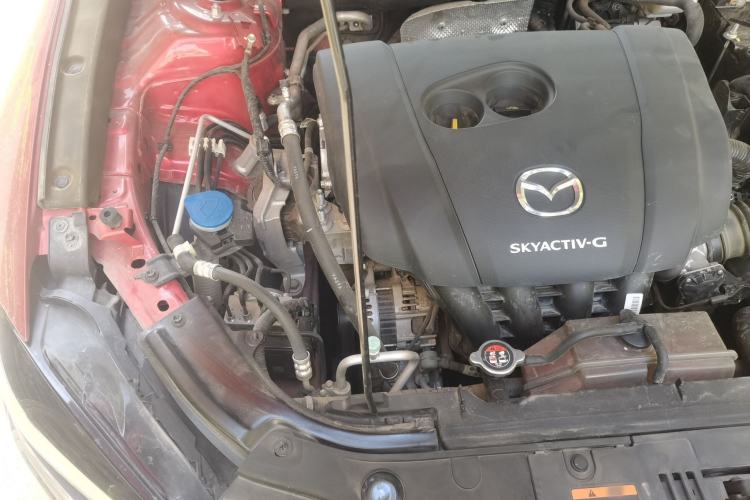 Used Mazda CX-4 2021 2.0L Automatic Two-Wheel Drive Blue Sky Dynamic Edition Engine Bay Right