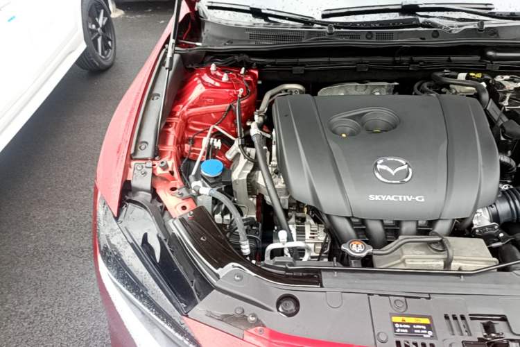 Used Mazda CX-4 2021 2.0L Automatic Two-Wheel Drive Blue Sky Exploration Edition Engine Bay Right