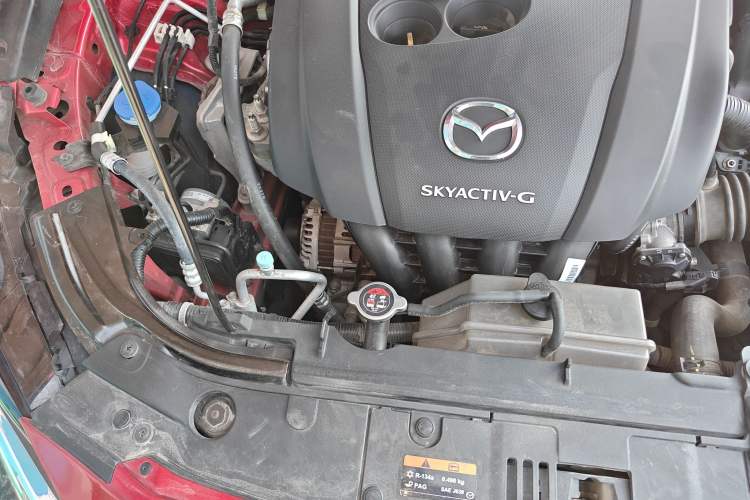 Used Mazda CX-4 2021 2.0L Automatic Two-Wheel Drive Blue Sky Dynamic Edition Engine Bay Right