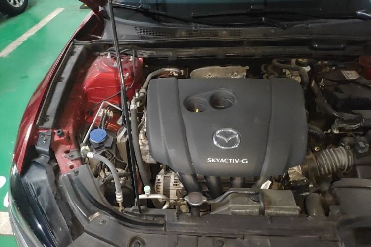 Used Mazda CX-4 2021 2.0L Automatic Two-Wheel Drive Blue Sky Exploration Edition Engine Bay Right