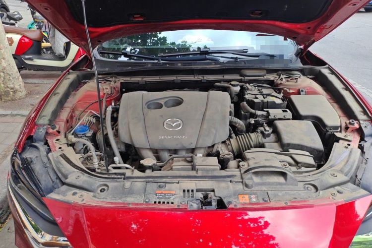 Used Mazda CX-4 2021 2.0L Automatic Two-Wheel Drive Blue Sky Dynamic Edition Engine Bay Right