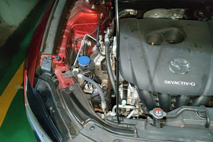 Used Mazda CX-4 2021 2.5L Automatic All-Wheel Drive Blue Sky Passion Edition Engine Bay Right