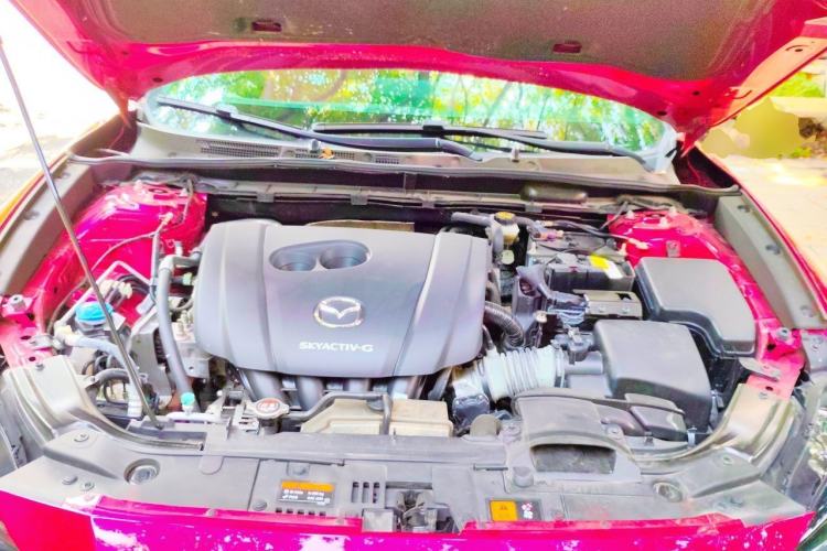 Used Mazda CX-4 2021 2.0L Automatic Two-Wheel Drive Blue Sky Exploration Edition Engine Bay