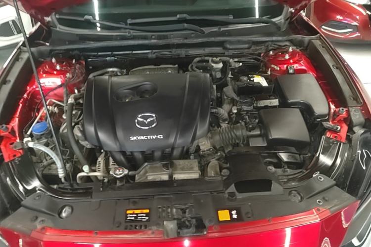 Used Mazda CX-4 2021 2.0L Automatic Two-Wheel Drive Blue Sky Exploration Edition Engine Bay