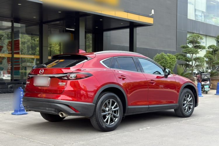 Used Mazda CX-4 2021 2.0L Automatic Two-Wheel Drive Blue Sky Luxury Edition Exterior 1