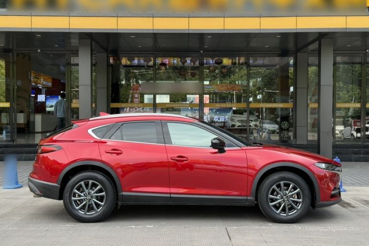 Used Mazda CX-4 2021 2.0L Automatic Two-Wheel Drive Blue Sky Luxury Edition Exterior 4