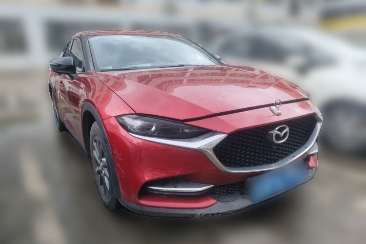 Used Mazda CX-4 2021 2.0L Automatic Two-Wheel Drive Blue Sky Dynamic Edition Front Right 45 Deg