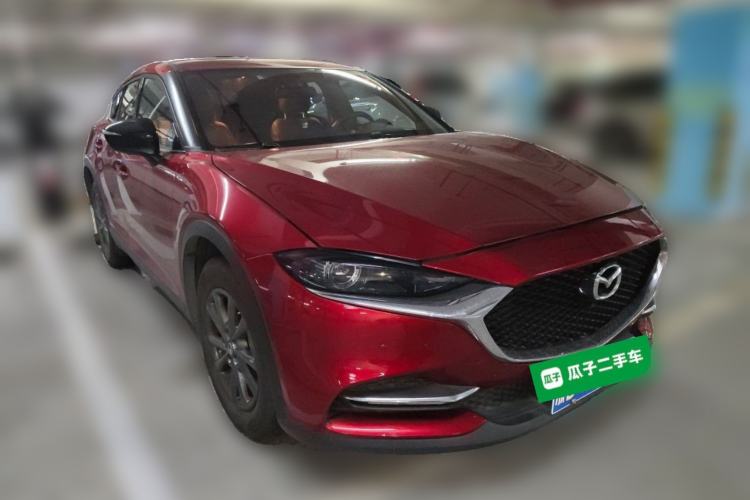 Used Mazda CX-4 2021 2.0L Automatic Two-Wheel Drive Blue Sky Dynamic Edition Front Right 45 Deg