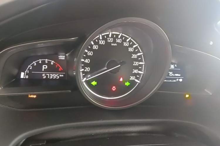 Used Mazda CX-4 2021 2.0L Automatic Two-Wheel Drive Blue Sky Dynamic Edition Instrument Cluster