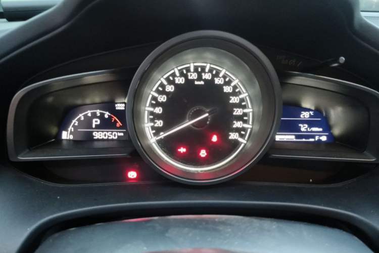 Used Mazda CX-4 2021 2.0L Automatic Two-Wheel Drive Blue Sky Dynamic Edition Instrument Cluster