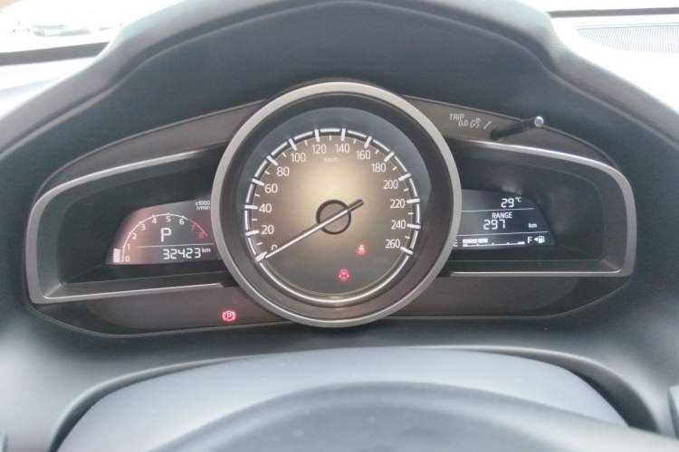 Used Mazda CX-4 2021 2.0L Automatic Two-Wheel Drive Blue Sky Dynamic Edition Instrument Cluster