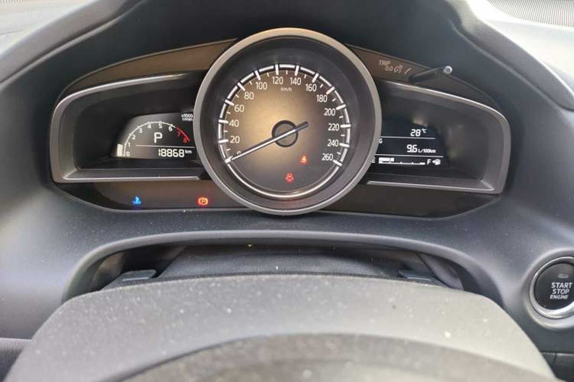 Used Mazda CX-4 2021 2.0L Automatic Two-Wheel Drive Blue Sky Luxury Edition Instrument Cluster