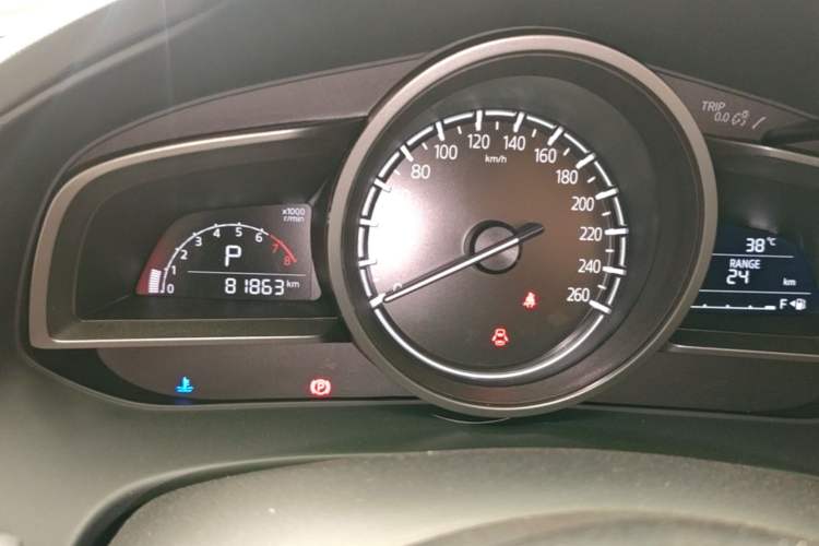 Used Mazda CX-4 2021 2.0L Automatic Two-Wheel Drive Blue Sky Exploration Edition Instrument Cluster