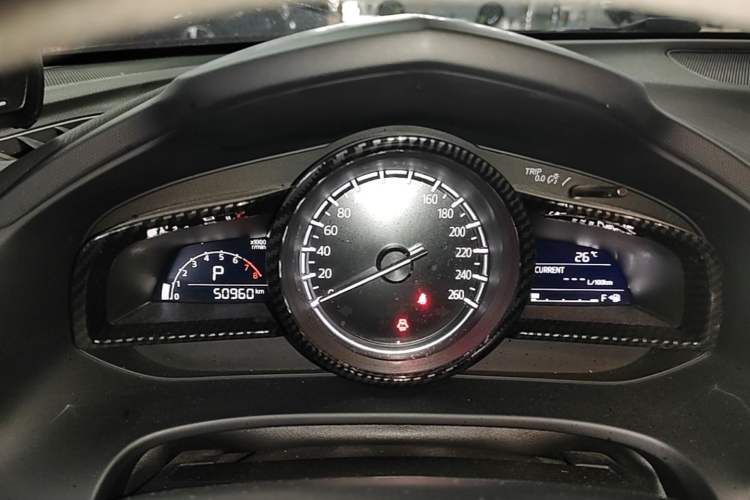 Used Mazda CX-4 2021 2.0L Automatic Two-Wheel Drive Blue Sky Exploration Edition Instrument Cluster