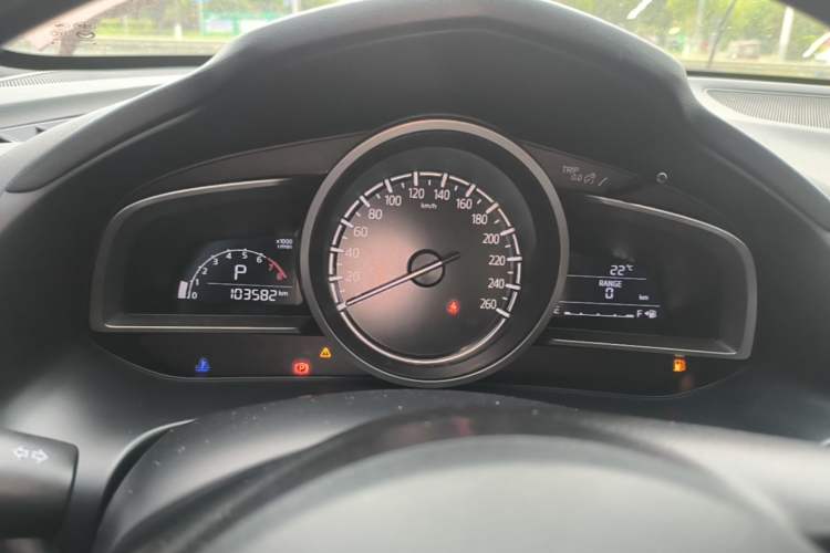 Used Mazda CX-4 2021 2.0L Automatic Two-Wheel Drive Blue Sky Exploration Edition Instrument Cluster