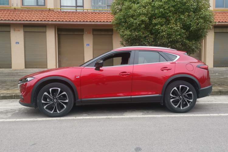 Used Mazda CX-4 2021 2.5L Automatic All-Wheel Drive Blue Sky Passion Edition Left Side