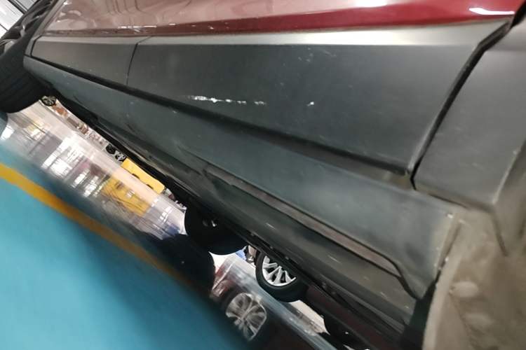 Used Mazda CX-4 2021 2.0L Automatic Two-Wheel Drive Blue Sky Exploration Edition Left Side Sill