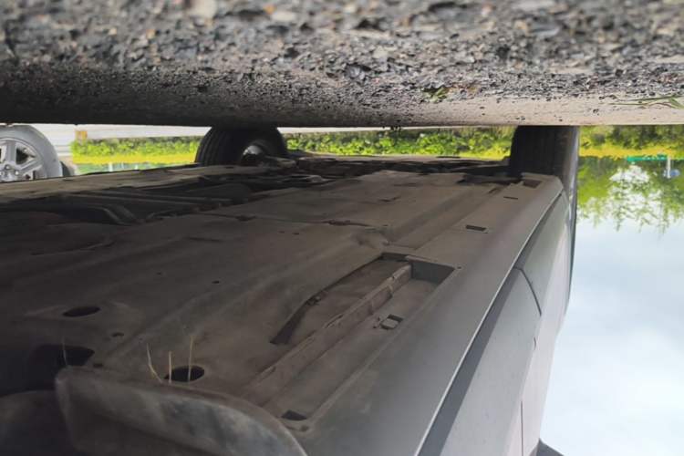 Used Mazda CX-4 2021 2.0L Automatic Two-Wheel Drive Blue Sky Exploration Edition Left Side Sill